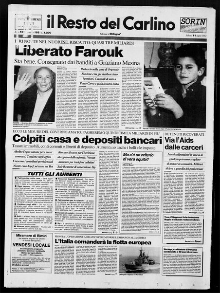 Il Resto del Carlino : giornale dell'Emilia